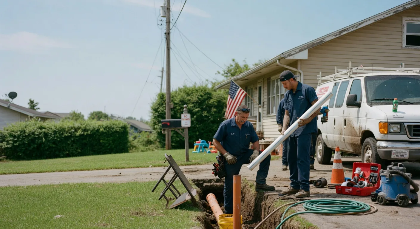 Sewer Line Inspection in Stratford, OK